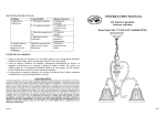 Hampton Bay GEX8193A-3 Instructions / Assembly