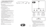 Hampton Bay 15561-012 Installation Guide