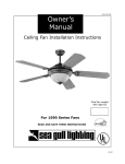Sea Gull Lighting 15358B-758 Instructions / Assembly