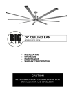 Big Air ICF72UPS Instructions / Assembly