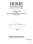 Home Decorators Collection 27182 Installation Guide