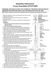 Laura Ashley PCVY2651 Instructions / Assembly