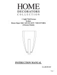 Home Decorators Collection 27180 Installation Guide