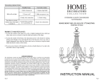 Home Decorators Collection 21086-014 Installation Guide