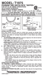 Intermatic T1975R Instructions / Assembly