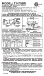 Intermatic T1475BR Instructions / Assembly