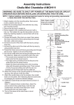 Laura Ashley MCH111 Use and Care Manual