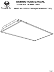 EnviroLite EVTR2X4BLLED Installation Guide