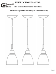 Commercial Electric HBV8991-BN Installation Guide