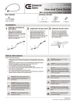 Commercial Electric ML-2W-6Ft-Ex-E Instructions / Assembly