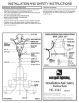 Sea Gull Lighting 31523-845 Installation Guide