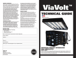 ViaVolt V48 Use and Care Manual