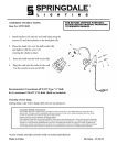 Dale Tiffany STW12045 Instructions / Assembly