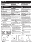 Halo H273RICAT1D Instructions / Assembly