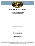 Hampton Bay DTH1311A-4 Instructions / Assembly