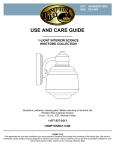 Hampton Bay HJD1391A Instructions / Assembly