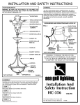 Sea Gull Lighting 5104-07 Installation Guide