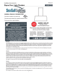 Sea Gull Lighting 65266BLE-962 Installation Guide