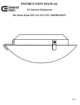 Commercial Electric GCI 8011A Instructions / Assembly