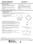 Aspects OCFW70050LBK Installation Guide