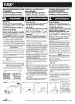 Halo H272RICAT Instructions / Assembly