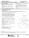 Aspects TPFW70050LWH Installation Guide