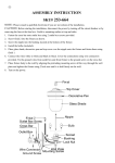 Hampton Bay CBW1613L-3BRZ Installation Guide