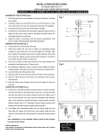 Minka Lavery 4396-77 Instructions / Assembly