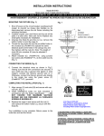 Minka Lavery 9149-407 Installation Guide