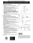 Minka Lavery 3135-298 Instructions / Assembly