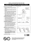 Minka Lavery 4958-267B Instructions / Assembly