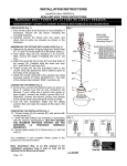 Minka Lavery 2254-613 Instructions / Assembly