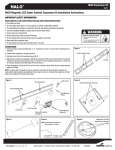 Halo HU2018EX2P830P Instructions / Assembly