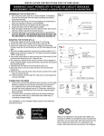 Minka Lavery 4963-84 Instructions / Assembly