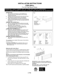 Minka Lavery 2933-84-L Instructions / Assembly