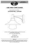 Hampton Bay HB7055-48 Instructions / Assembly