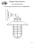 Hampton Bay DYX1691A Instructions / Assembly