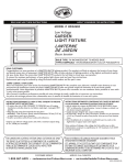 Hampton Bay HD22682BK Instructions / Assembly