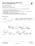 JESCO Lighting KIT-SD122-A Installation Guide