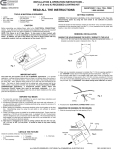 Commercial Electric CER3LICR3730WH Instructions / Assembly