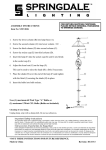 Dale Tiffany STF13026 Instructions / Assembly