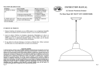 Hampton Bay AF-1032R Instructions / Assembly