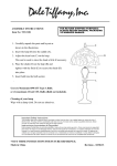 Dale Tiffany TT12338 Instructions / Assembly