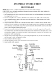 Hampton Bay BSG8116 Instructions / Assembly