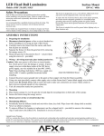 Aspects ANDF430030LRB Installation Guide