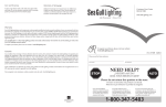 Sea Gull Lighting 69136BLE-08 Installation Guide