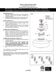 Minka Lavery 2259-613 Instructions / Assembly