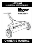 Meyer 38191 Use and Care Manual