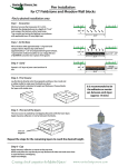 Nantucket Pavers 82302 Instructions / Assembly