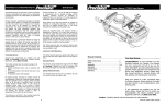 Precision TCS25 Instructions / Assembly